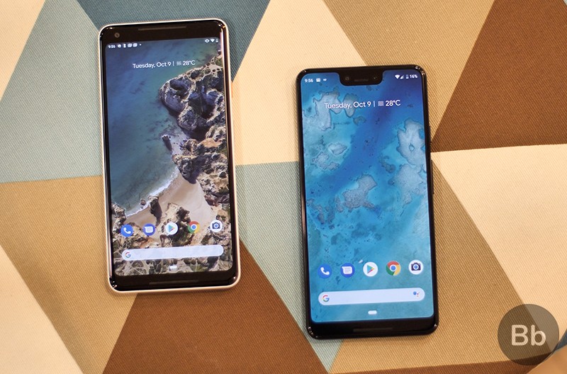Cảm giác cầm nắm của Google Pixel 3 XL