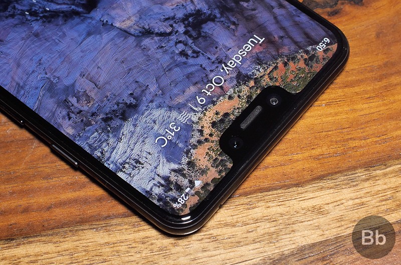 Camera trước của Google Pixel 3 XL