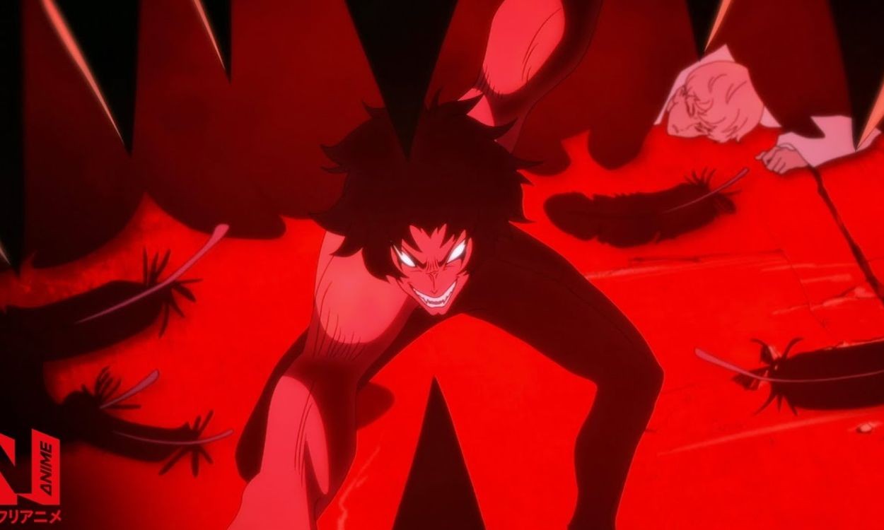Cảnh trong anime Devilman Crybaby
