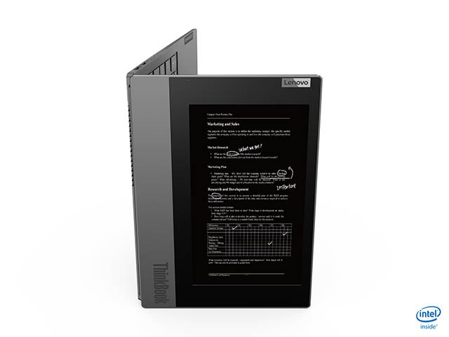 Lenovo ThinkBook Plus: Laptop Màn Hình E-Ink Độc Đáo Ra Mắt Tại CES 2020