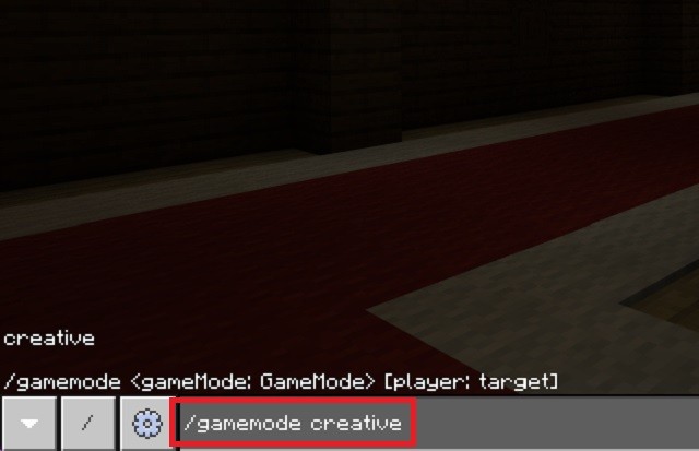 Chế độ sáng tạo trong Bedrock Minecraft