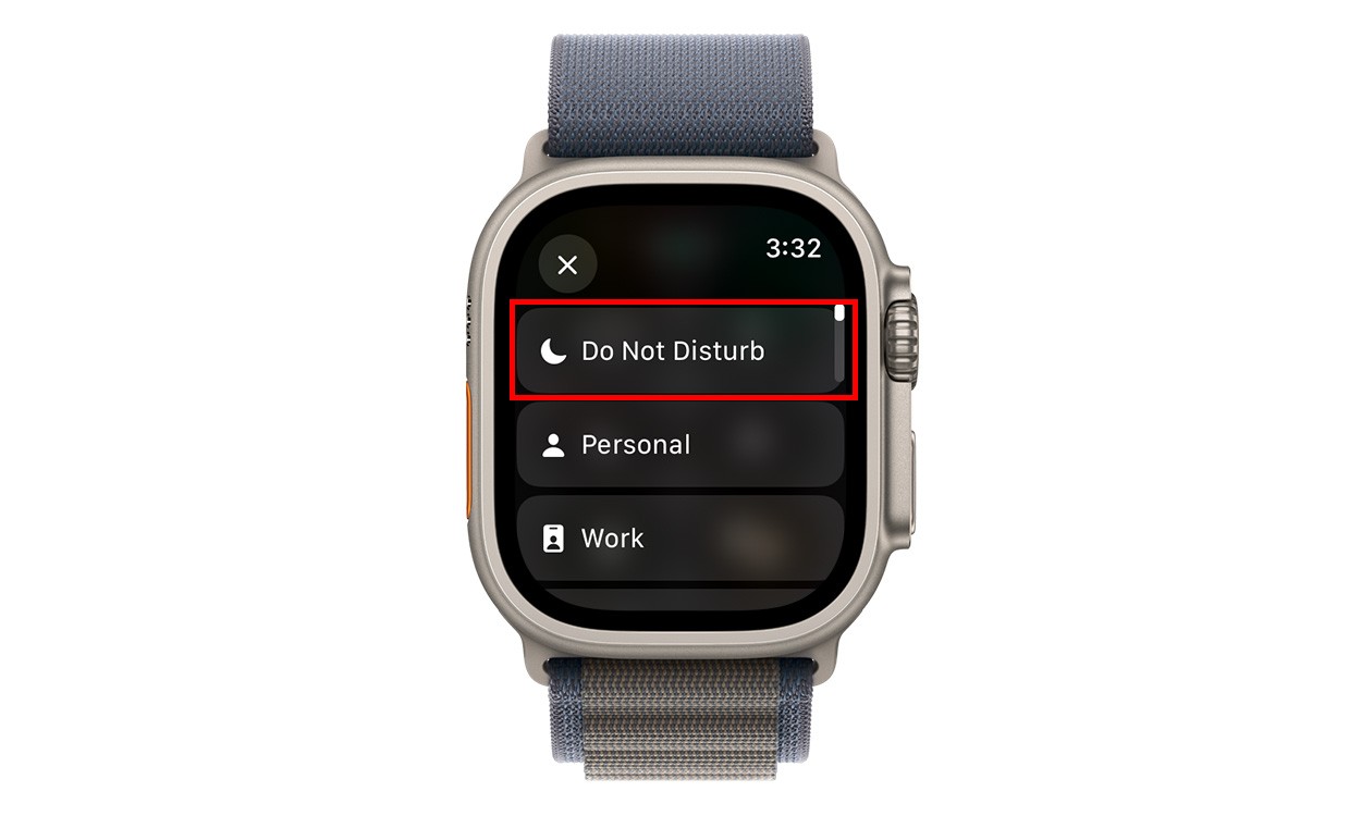 Chế độ Tập Trung Không Làm Phiền để tắt âm Apple Watch