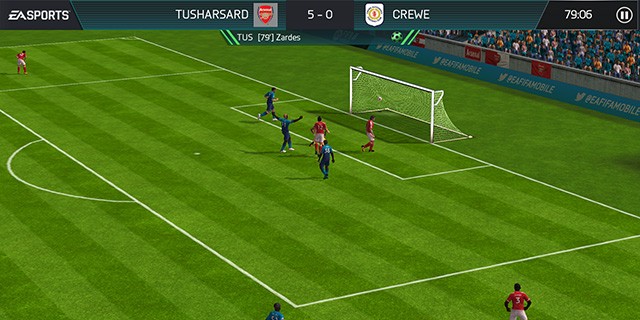 Chơi game FIFA trên Xiaomi Mi 6X