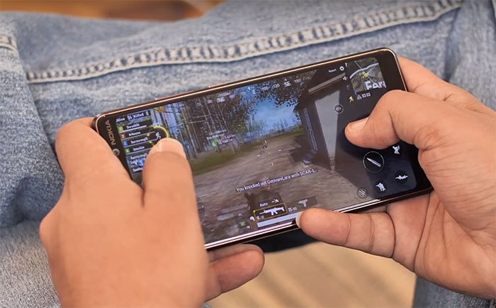 Chơi game PUBG Mobile trên Nokia 7 Plus
