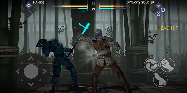 Chơi game Shadow Fight trên Xiaomi Mi 6X
