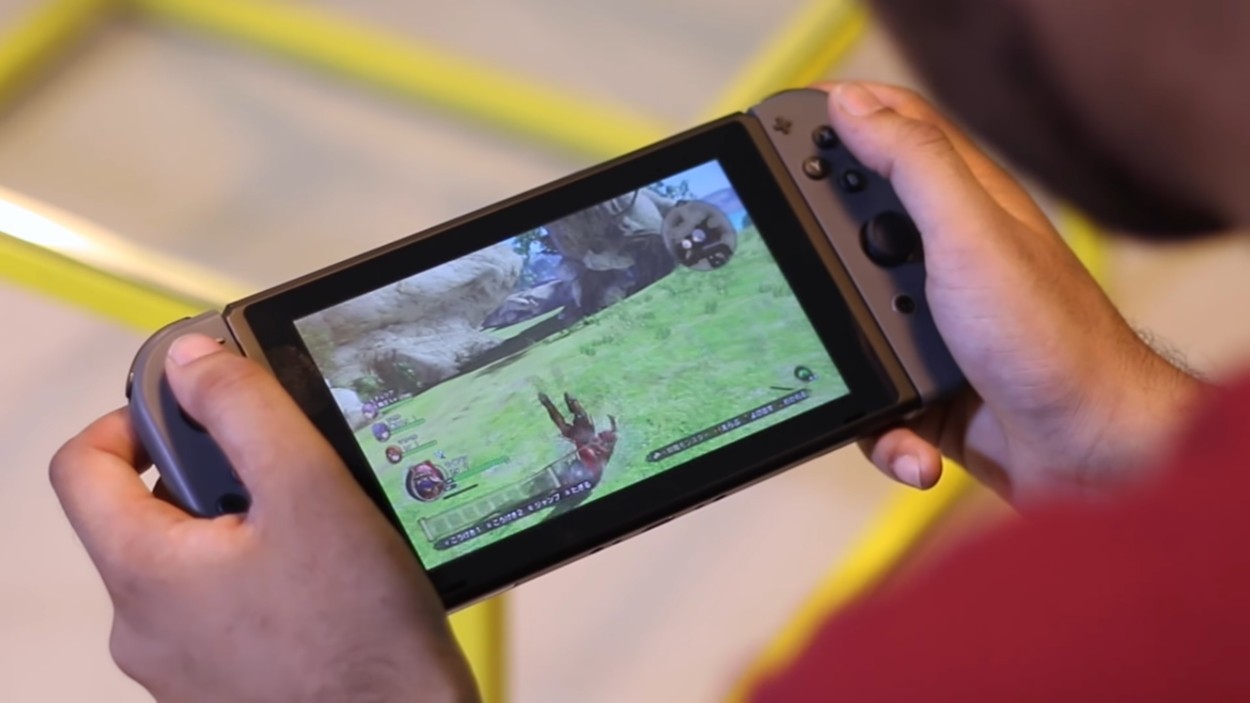 Chơi game trên Nintendo Switch