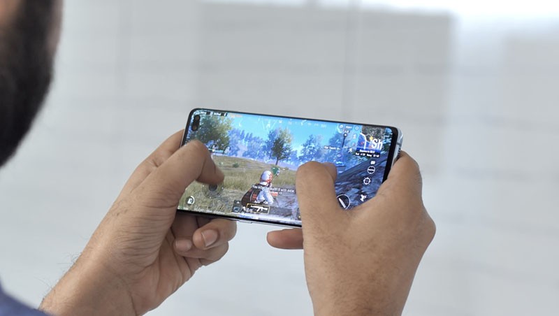 Chơi PUBG trên Galaxy S10 Plus