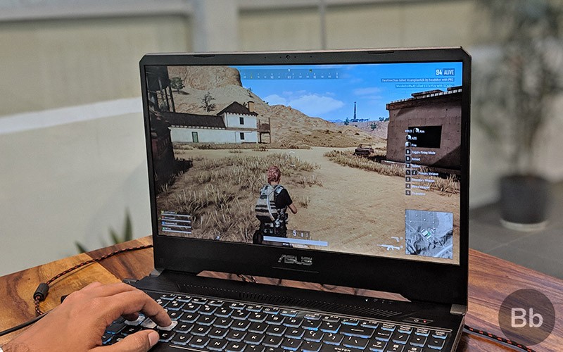 Chơi PUBG trên TUF FX505