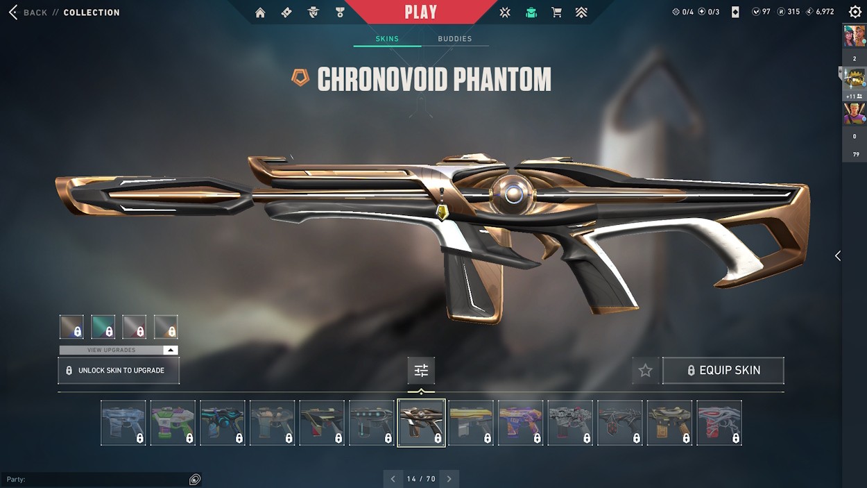 Chronovoid Phantom trong Valorant