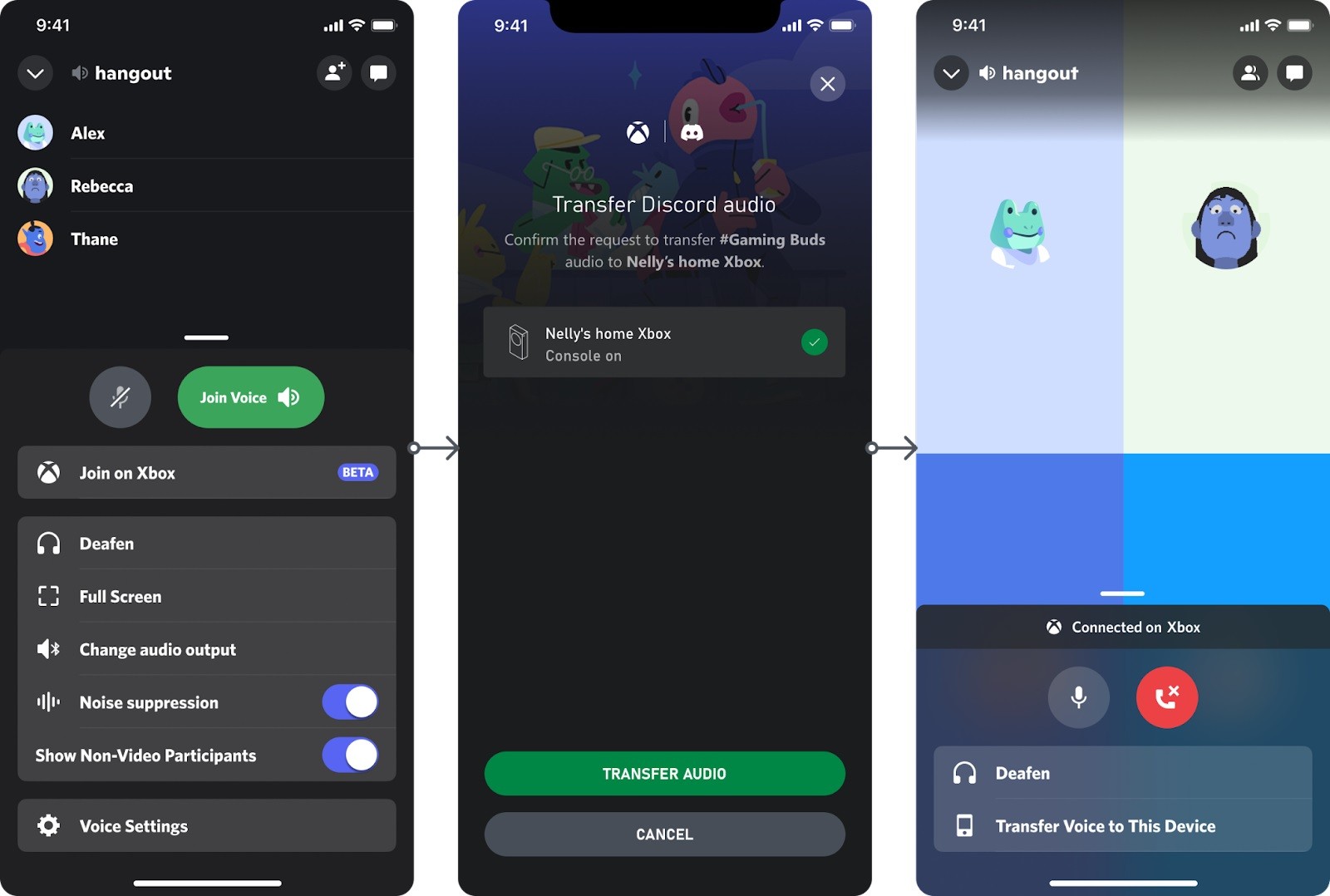 Chuyển cuộc gọi Discord voice sang Xbox
