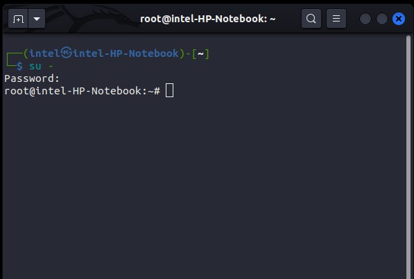Chuyển sang người dùng root trong Linux bằng lệnh su