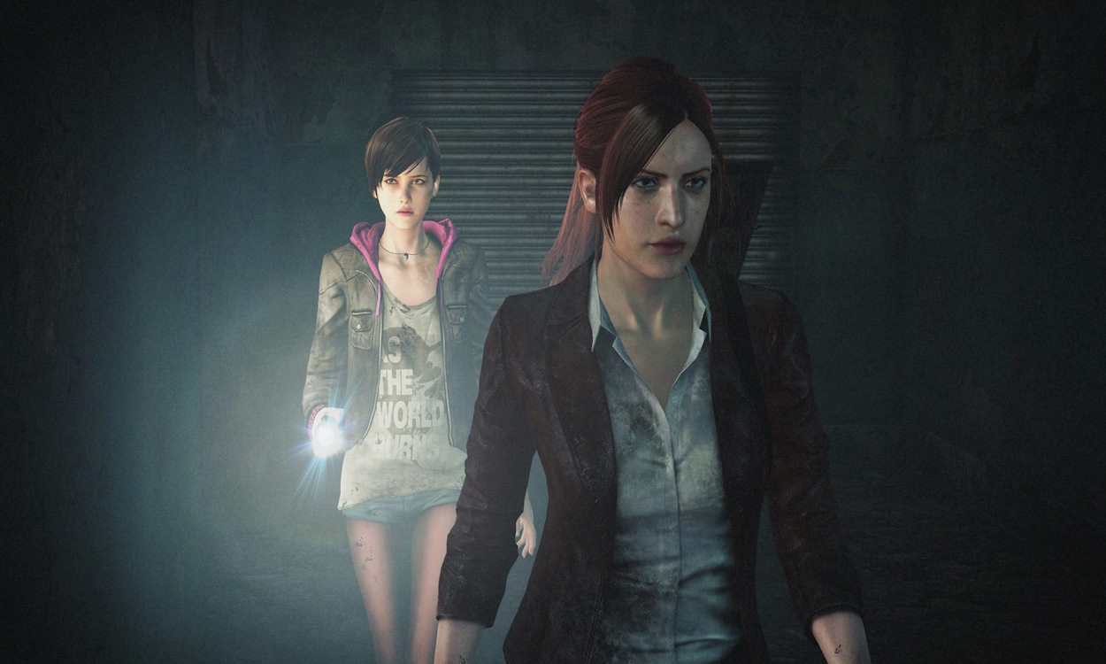 Claire Redfield và Moira Burton trong Resident Evil Revelations 2