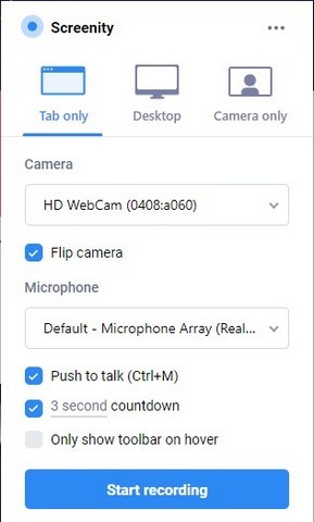 Công Cụ Ghi Màn Hình Mạnh Mẽ Cho Người Dùng Chrome