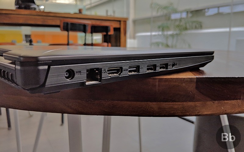 Cổng kết nối Asus TUF Gaming FX505