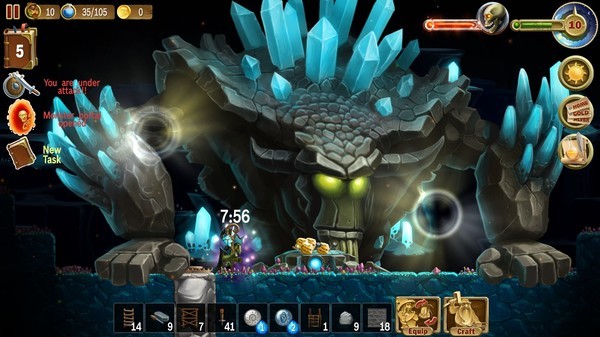 Craft The World - Game xây dựng vương quốc Dwarf kết hợp chiến lược