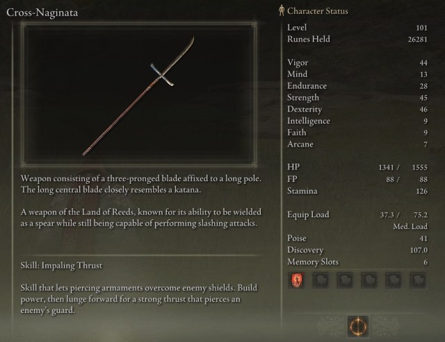 Cross Naginata