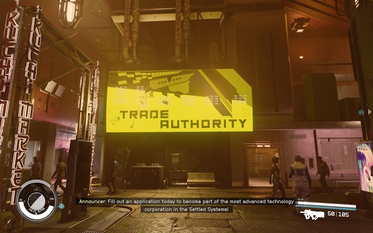 Cửa hàng Trade Authority ở Neon