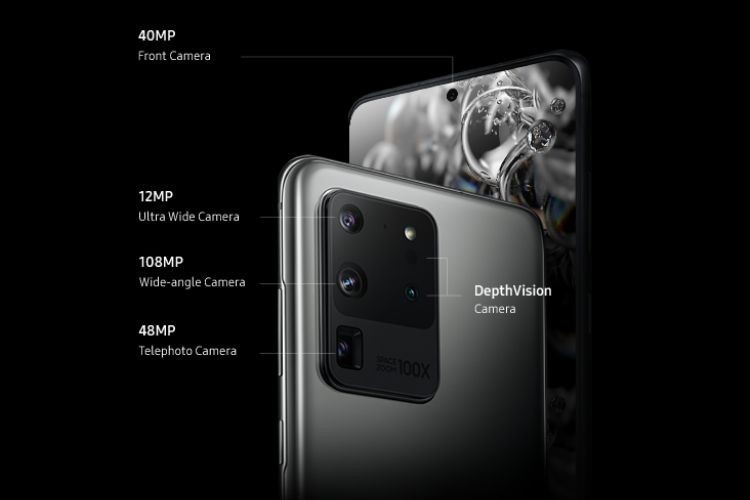 Cụm camera của Galaxy S20 Ultra