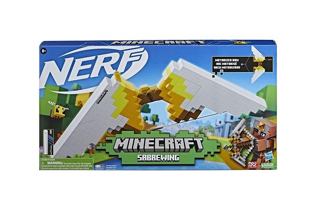 Cung Tên NERF Minecraft: Tận hưởng niềm vui bắn cung Minecraft trong thế giới thực với cung tên NERF được thiết kế theo phong cách Minecraft.