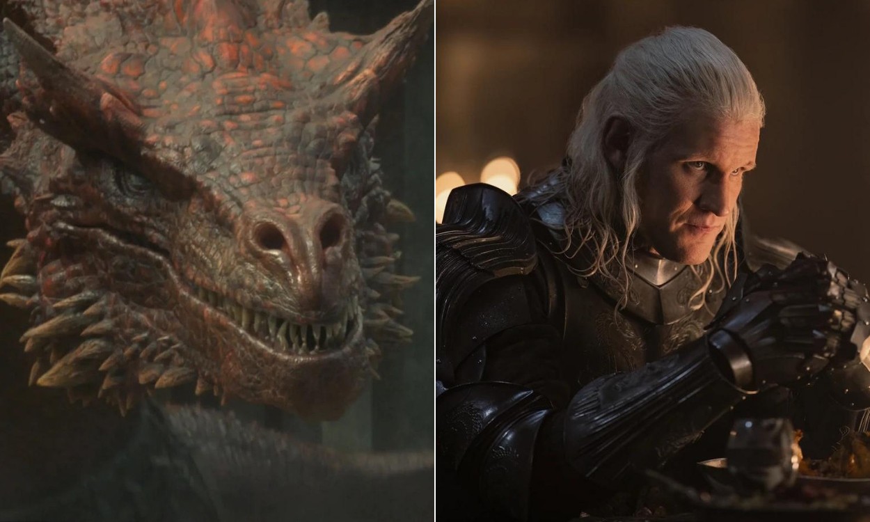 Daemon Targaryen và rồng Caraxes