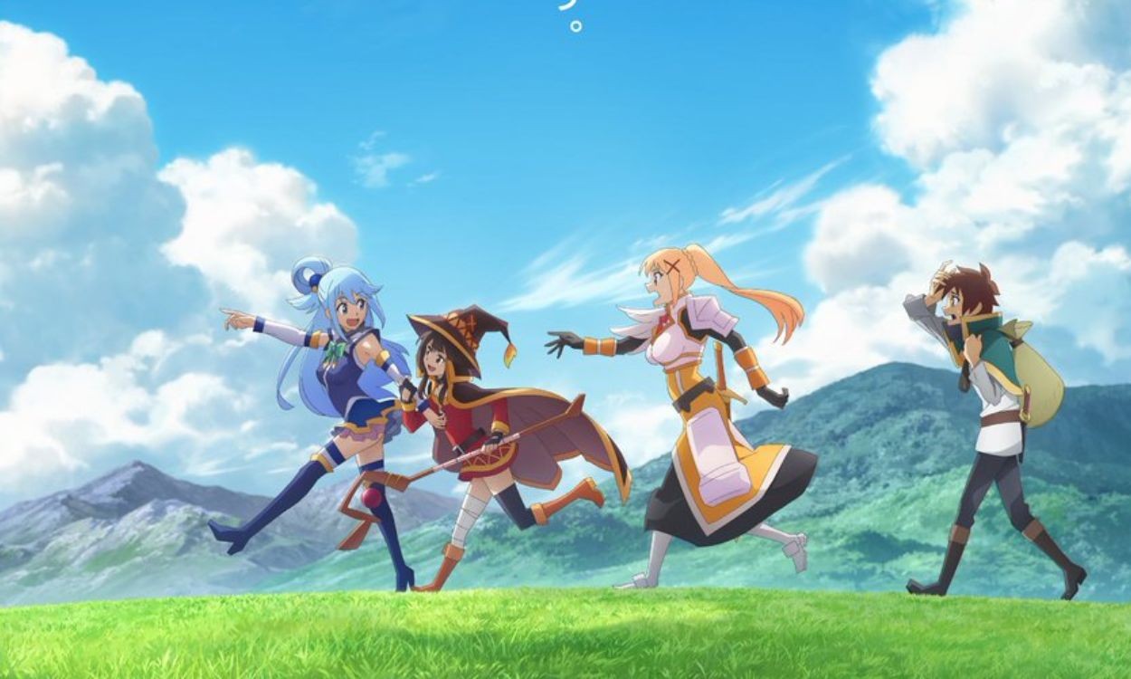 Dàn nhân vật chính của Konosuba