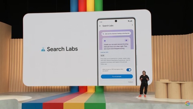 Đăng ký để trải nghiệm Google Generative AI Search