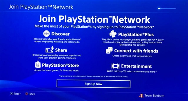 Đăng ký PSN