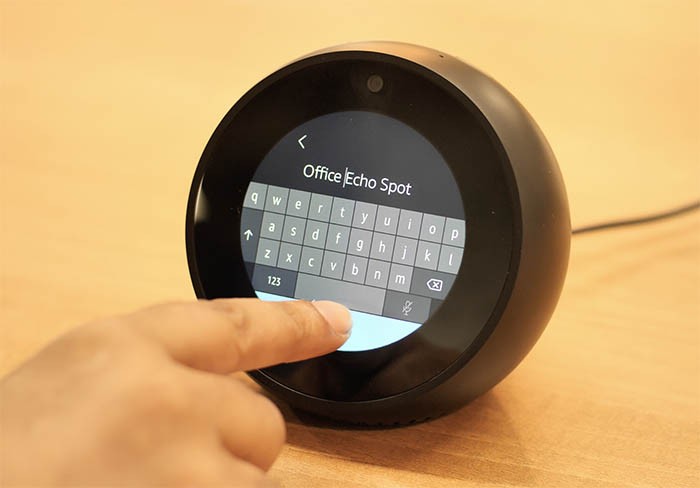 Đăng nhập tài khoản Amazon trên Echo Spot