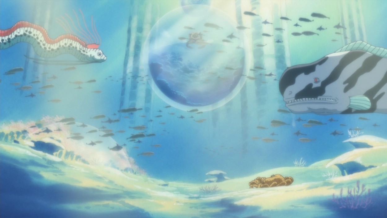 Đảo Người Cá trong One Piece Anime.