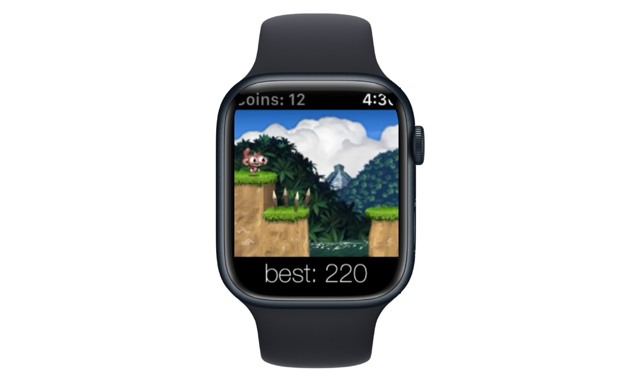 Dare the Monkey trên Apple Watch