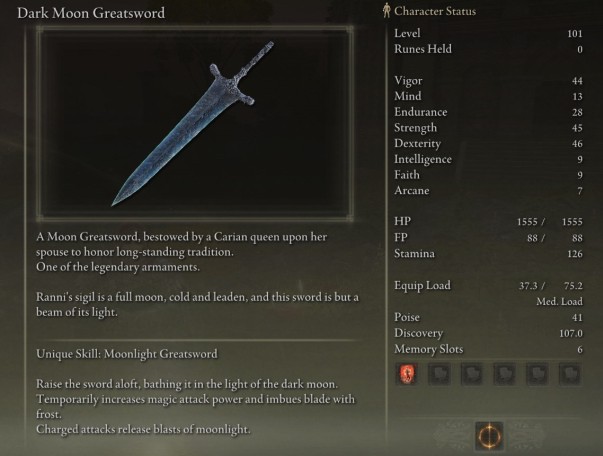 Darkmoon Greatsword