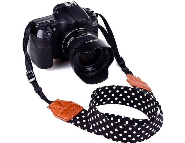 Dây đeo máy ảnh Eorefo Dây đeo cổ vai đa năng cổ điển cho tất cả các máy ảnh DSLR