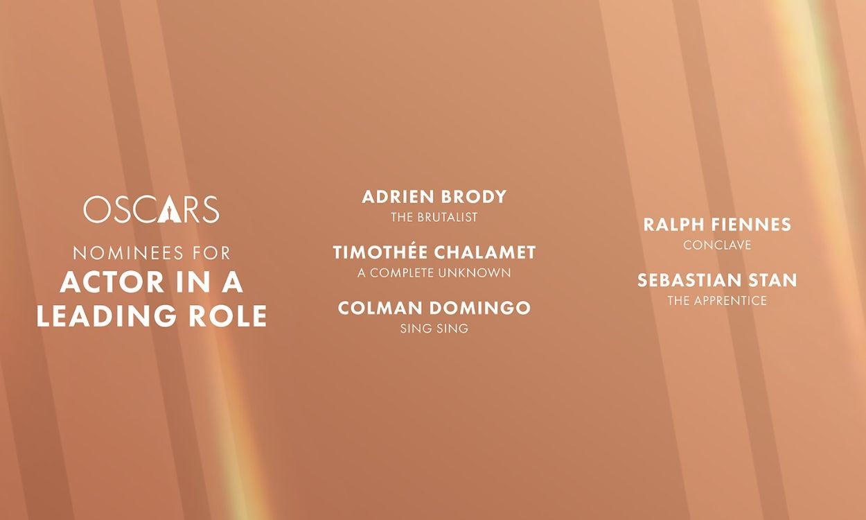 Đề cử Nam diễn viên chính xuất sắc nhất Oscar 2025