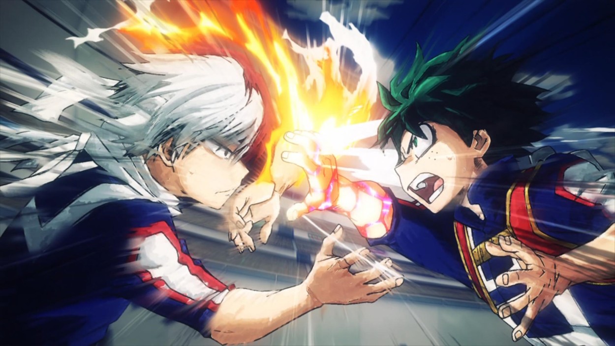 Deku vs. Todoroki trong phần 2 của My Hero Academia