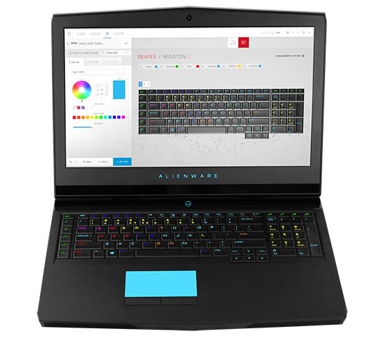 Dell Alienware 15 với bàn phím TactX mới