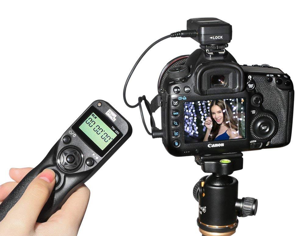 Điều khiển nhả màn trập từ xa không dây PIXEL cho Canon