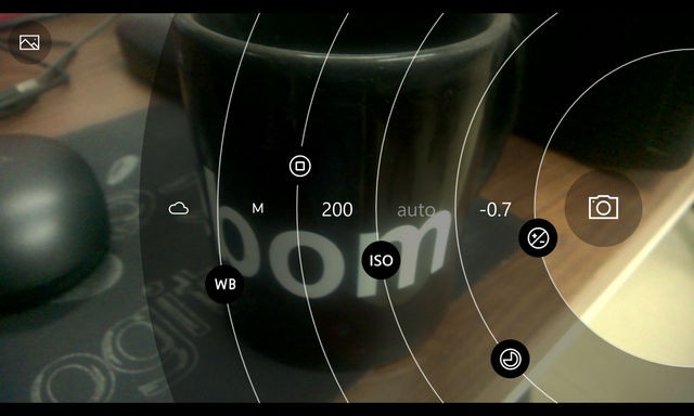 Điều khiển thủ công camera trên Windows Phone