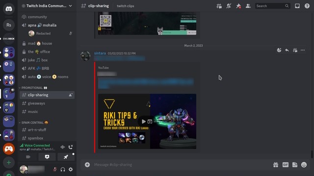 Discord trên Steam Deck