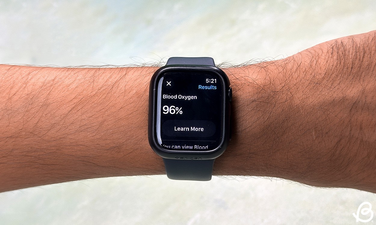 Đo nồng độ oxy trong máu trên Apple Watch