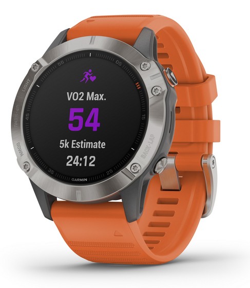 Đồng hồ thông minh Garmin Fenix 6 hỗ trợ sạc năng lượng mặt trời để tăng thời lượng pin