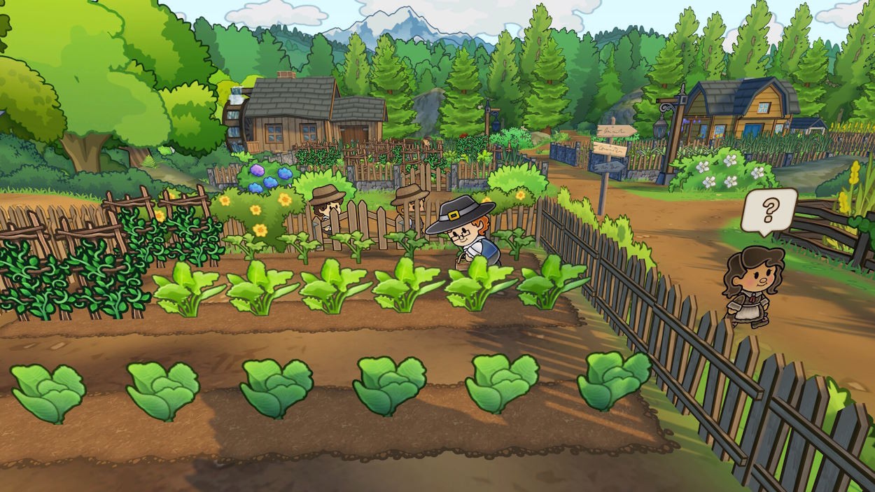Echoes of the Plum Grove games like stardew valley