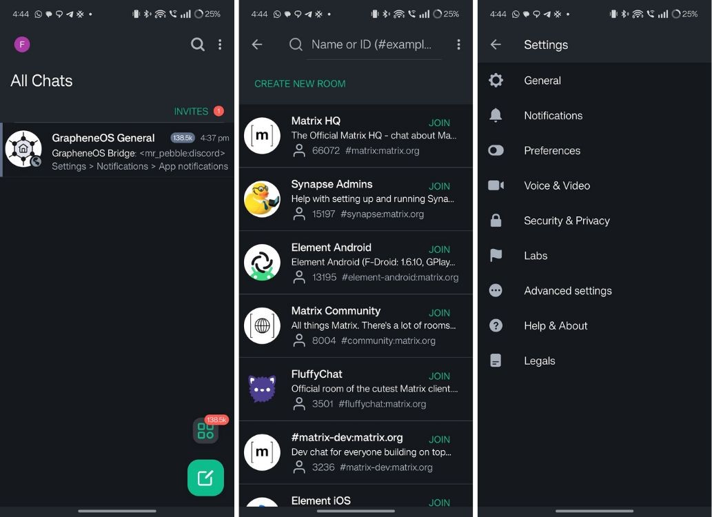Element.io - Giải pháp nhắn tin bảo mật cho doanh nghiệp
