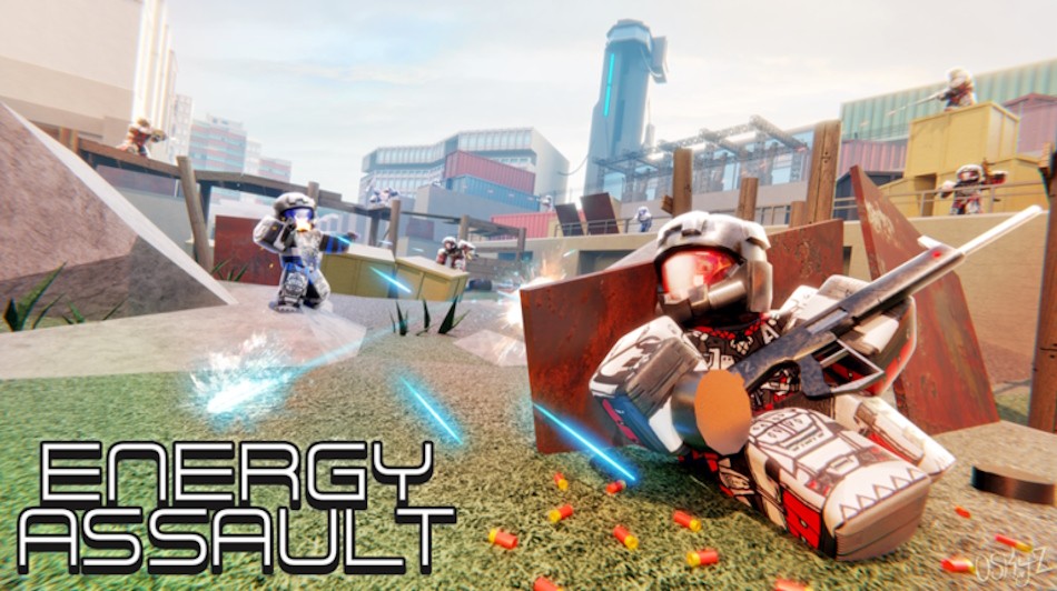 Energy Assault là game bắn súng Roblox tương lai