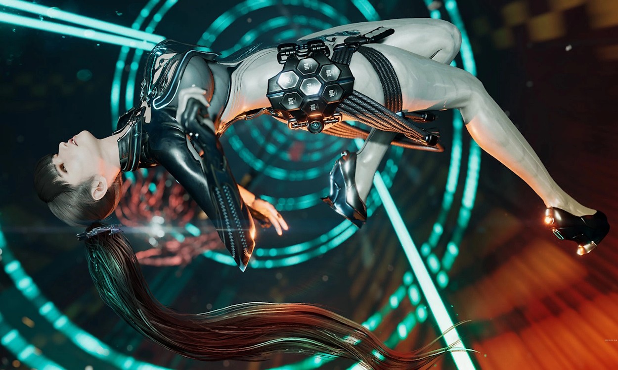 Eve chiến đấu trong Stellar Blade