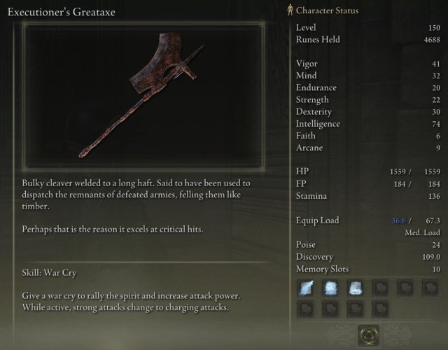 Executioners Greataxe