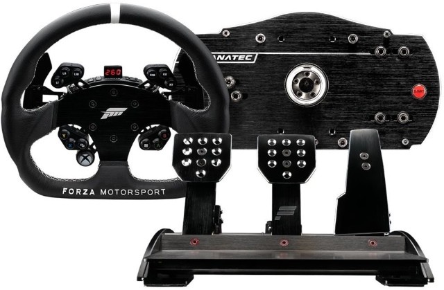 Fanatec Forza Motorsport Racing Wheel and Pedals Bundle: Vô lăng và bàn đạp đua xe cao cấp cho Forza Motorsport