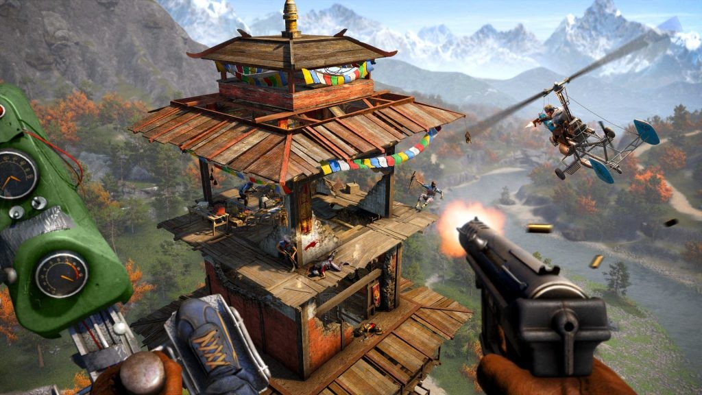 Far Cry 4 là một game bắn súng thế giới mở tuyệt đẹp với bối cảnh Himalaya hùng vĩ