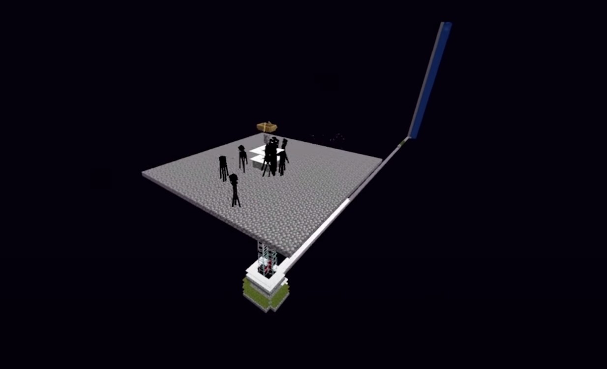 Farm Enderman do Rays Works tạo ra