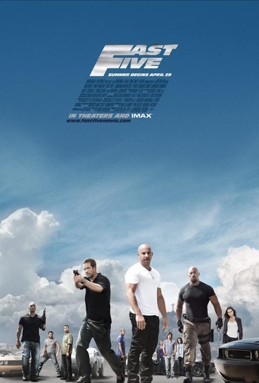 Fast Five (2011) - Phần phim hành động cướp bóc hấp dẫn của loạt phim Fast &amp; Furious với những pha hành động mãn nhãn.