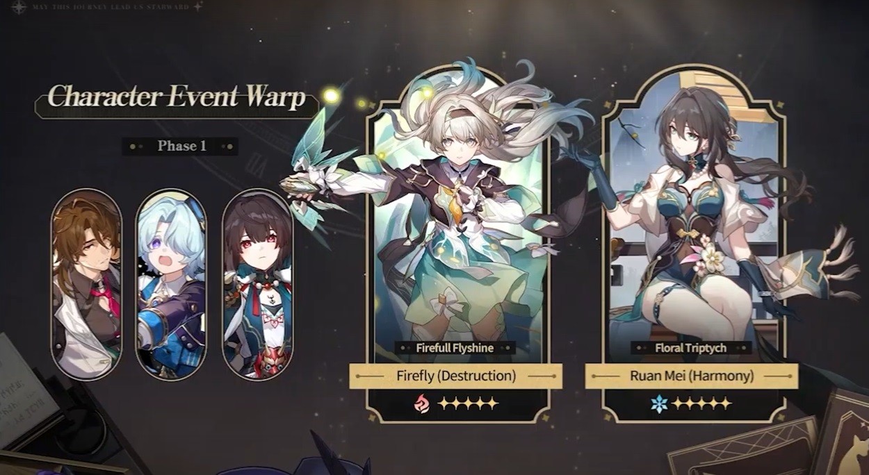 Honkai Star Rail 2.3: Chi Tiết Banner Firefly, Ruan Mei và Light Cone